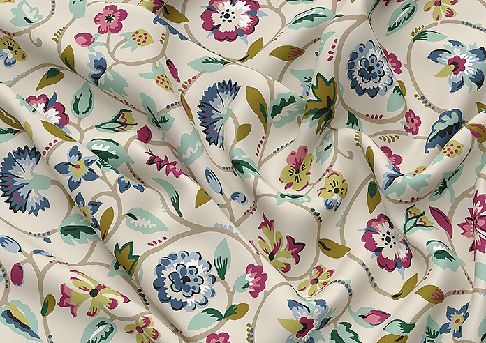 Land & Shore Esther, Multi - Made to Measure Curtains - Image 4